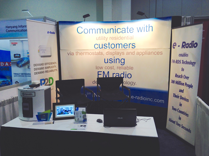 e-Radio CES 2015 Booth